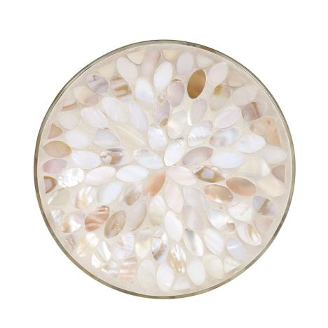 Mother Of Pearl Candle Plate  £4.04