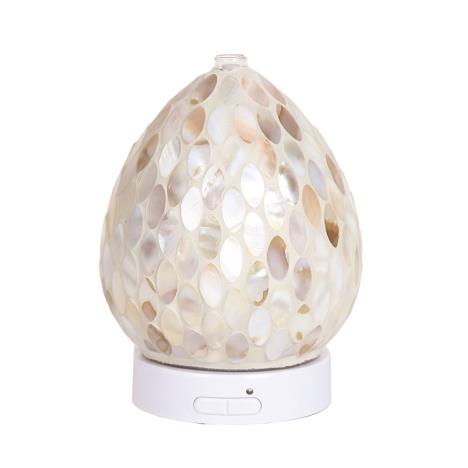 Mother Of Pearl LED Ultrasonic Electric Essential Oil Diffuser  £31.49