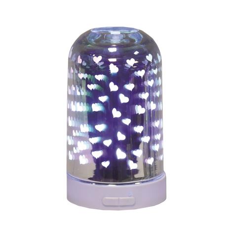 Aroma Hearts 3D Ultrasonic Electric Essential Oil Diffuser  £15.59