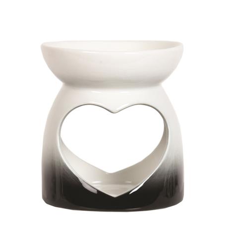 Black Heart Wax Melt Warmer  £5.39