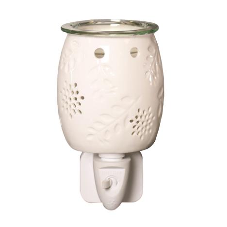 Aroma Floral Ceramic Plug In Wax Melt Warmer  £11.69