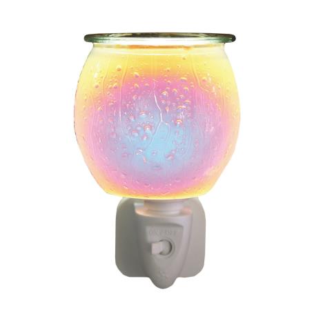 Aroma Glass Waterdrop Plug In Wax Melt Warmer  £12.59