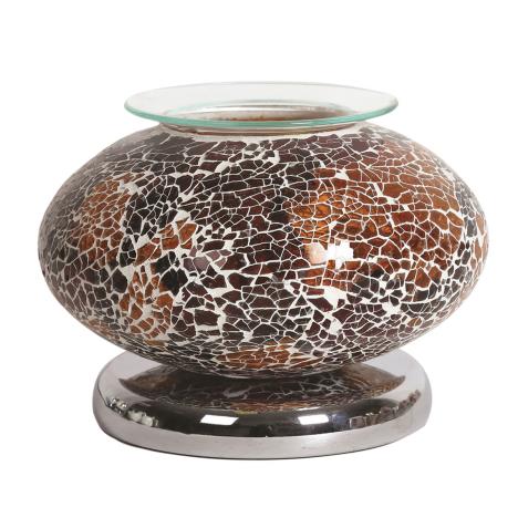 Aroma Ellipse Natural Mosaic Touch Electric Wax Melt Warmer  £30.59