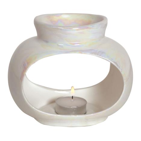 Oval Lustre Single Wax Melt Warmer  £5.39