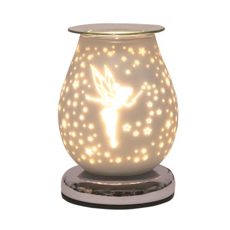 Aroma Fairy White Satin 3D Electric Wax Melt Warmer  £23.39