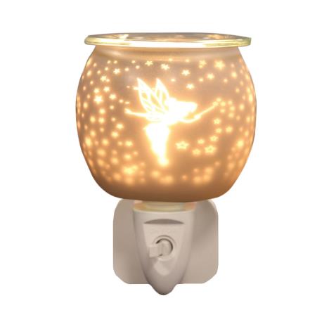 Aroma Fairy White Satin Plug In Wax Melt Warmer  £12.59