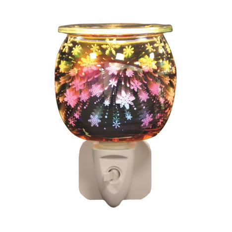 Aroma Snowflakes 3D Plug In Wax Melt Warmer  £12.59