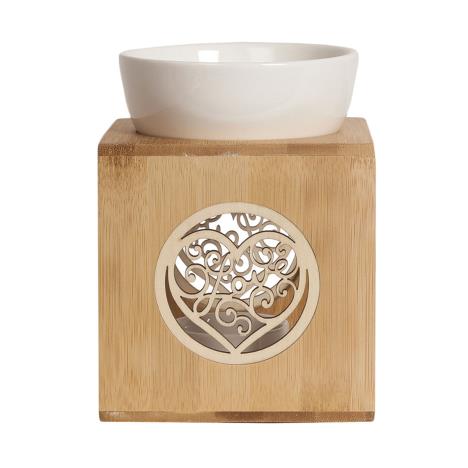 Aroma Love Bamboo Wax Melt Warmer  £7.79