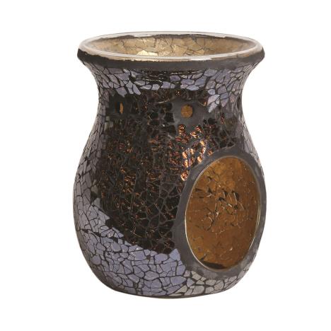 Aroma Amber Crackle Wax Melt Warmer  £12.59