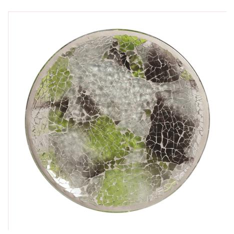 Aroma Jade Crackle Candle Plate  £3.59