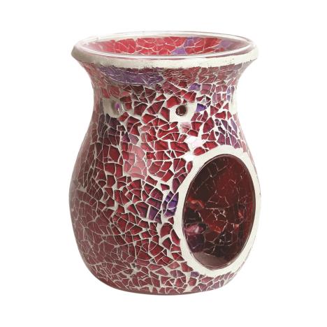 Aroma Crimson Crackle Wax Melt Warmer  £12.59