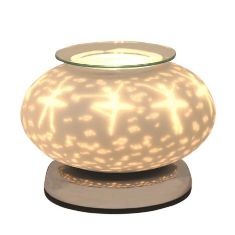 Aroma Ballerina Satin Ellipse Touch Electric Wax Melt Warmer  £27.89