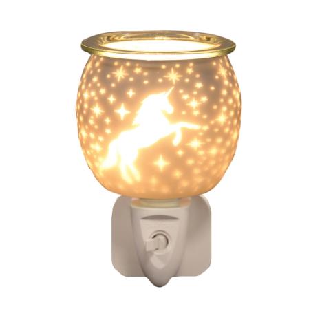 Aroma Unicorn Satin Plug In Wax Melt Warmer  £12.59