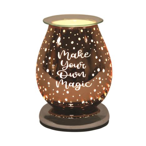 Aroma Make Your Own Magic Burnt Copper Touch Electric Wax Melt Warmer  £15.59