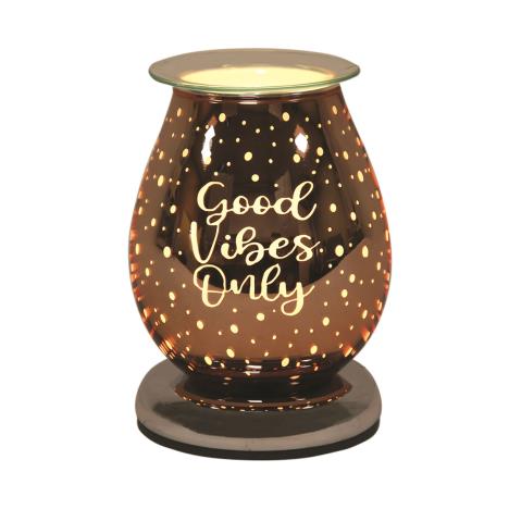 Aroma Good Vibes Only Burnt Copper Touch Electric Wax Melt Warmer  £15.59