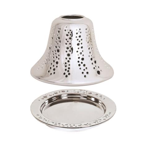 Iridium Ceramic Candle Shade & Tray  £13.13