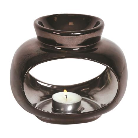 Oval Obsidian Wax Melt Warmer  £5.39