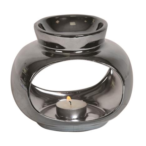 Oval Midnight Wax Melt Warmer  £5.39