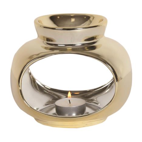 Oval Champagne Wax Melt Warmer  £5.39