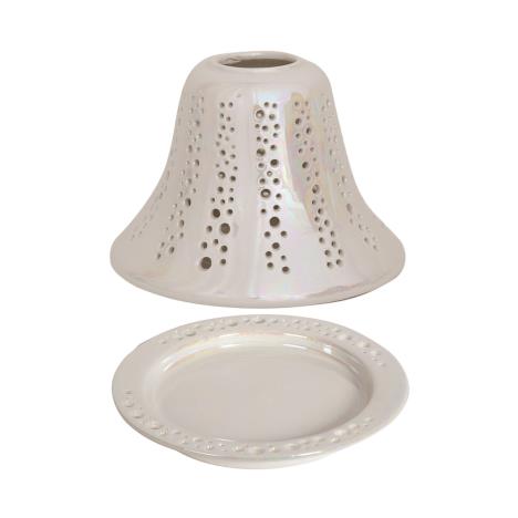 Lustre Ceramic Candle Shade & Tray  £16.19