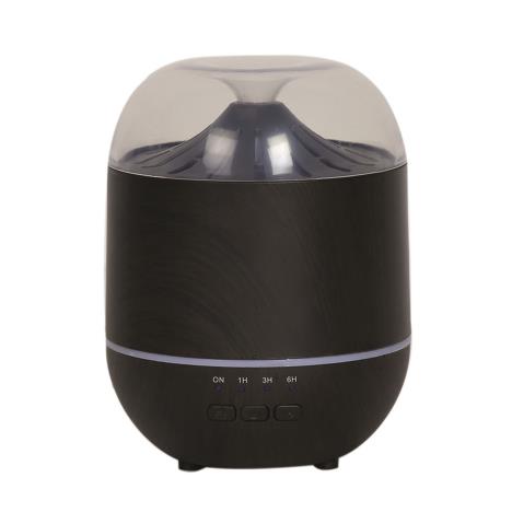 Aroma LED Dark Wood Effect Ultrasonic Electric Oil Diffuser  £21.59