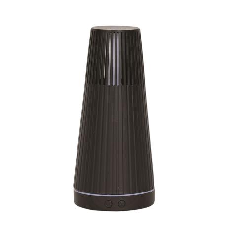 Aroma LED Dark Wood Effect Chimney Ultrasonic Electric Oil Diffuser  £22.49