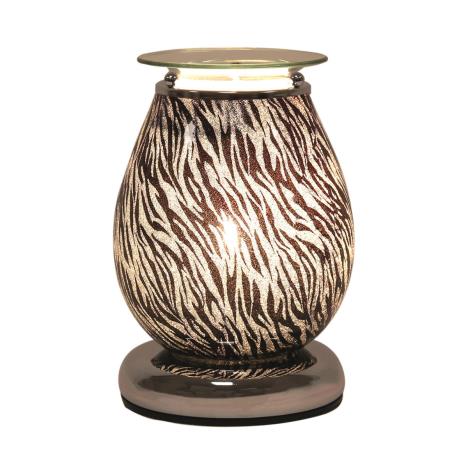 Aroma Zebra Print Touch Electric Wax Melt Warmer  £25.19