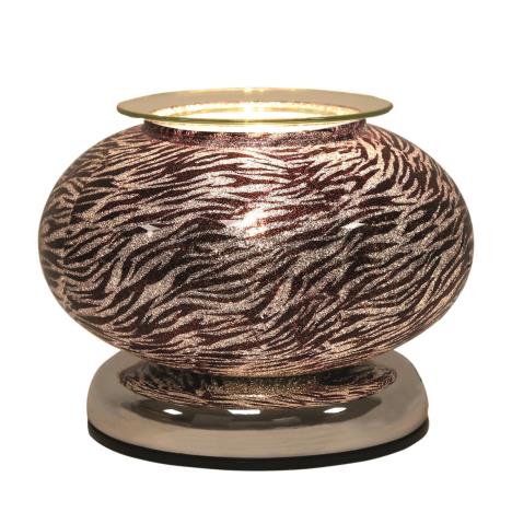 Aroma Zebra Print Ellipse Touch Electric Wax Melt Warmer  £29.69