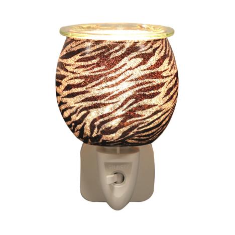 Aroma Zebra Print Plug In Wax Melt Warmer  £12.59