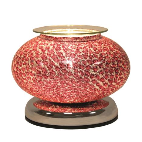 Aroma Animal Print Red Ellipse Touch Electric Wax Melt Warmer  £29.69