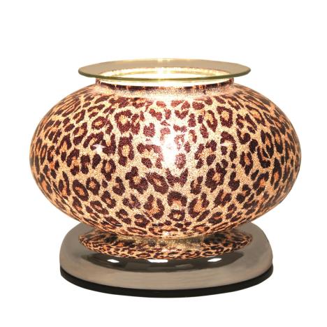 Aroma Leopard Print Ellipse Touch Electric Wax Melt Warmer  £29.69