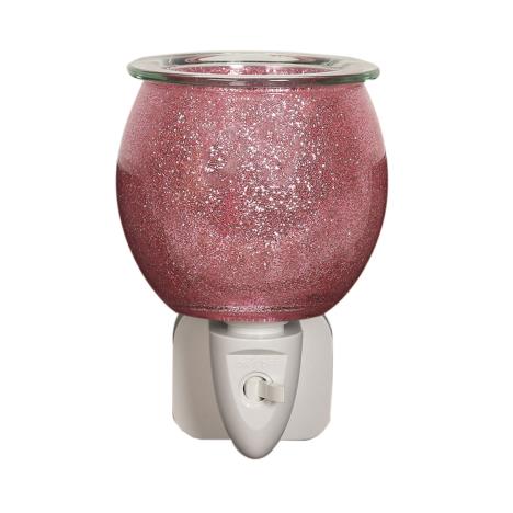 Aroma Pink Sparkle Plug In Wax Melt Warmer  £12.59