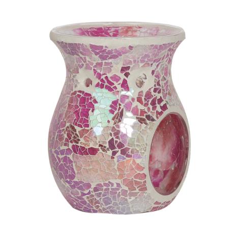 Aroma Pink Crackle Wax Melt Warmer  £12.59