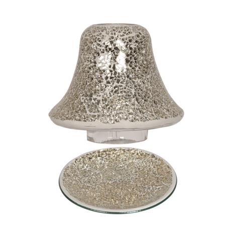 Aroma Champagne Crackle Candle Shade & Tray  £17.09