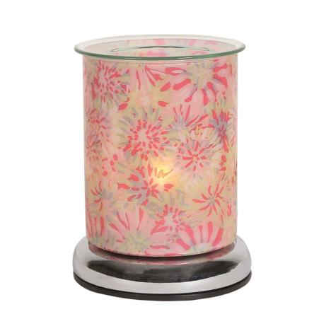 Aroma Pink Burst Floral Touch Electric Wax Melt Warmer  £25.19