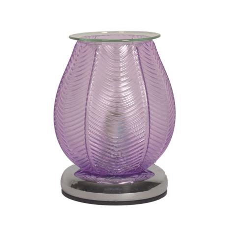 Aroma Lilac Lustre Ribbed Electric Wax Melt Warmer  £23.84