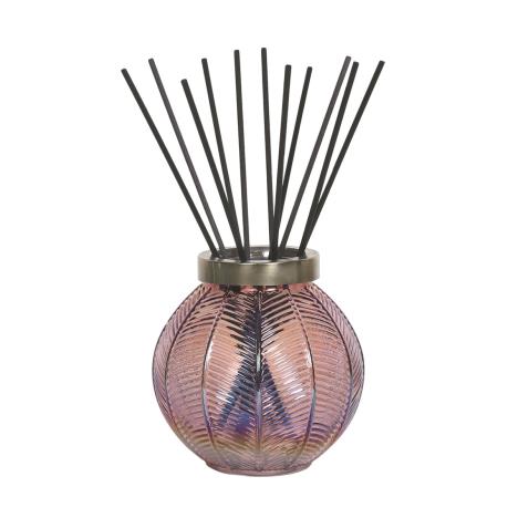 Aroma Pink Lustre Glass Large Reed Diffuser & 50 Fibre Reeds  £13.04