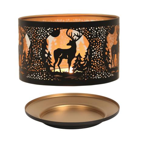 Aroma Silhouette Black Stag Shade & Tray  £13.04