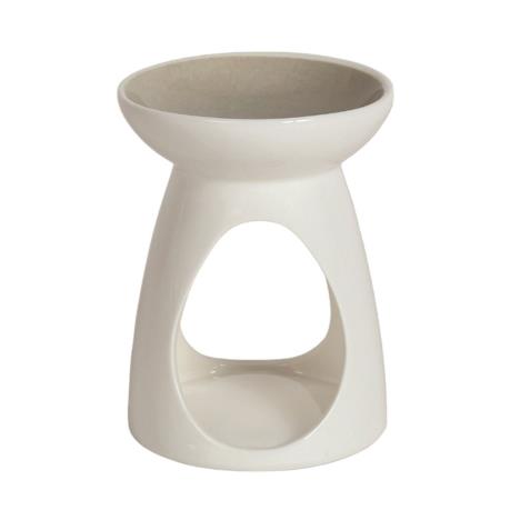 Aroma Teardrop Grey Ceramic Wax Melt Warmer  £3.59