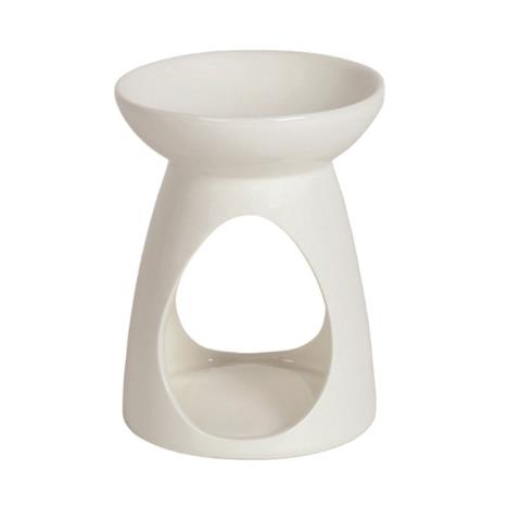 Aroma Teardrop White Ceramic Wax Melt Warmer  £3.59