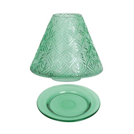 Aroma Light Green Leaf Shade & Tray  £13.04