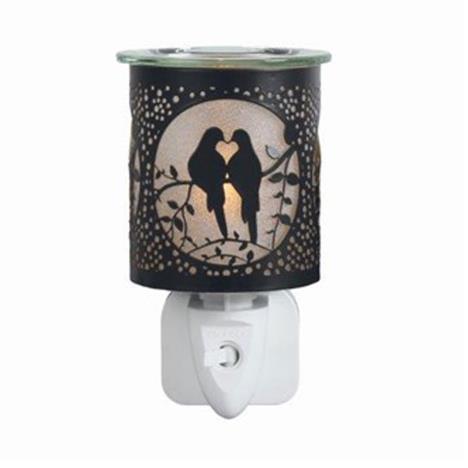 Aroma Black & Gold Doves Plug In Wax Melt Warmer  £13.04