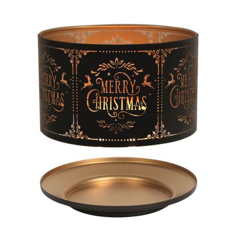 Aroma Silhouette Black Merry Christmas Shade & Tray  £13.04