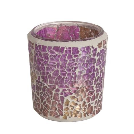 Aroma Purple & Gold Tealight & Votive Holder  £4.49