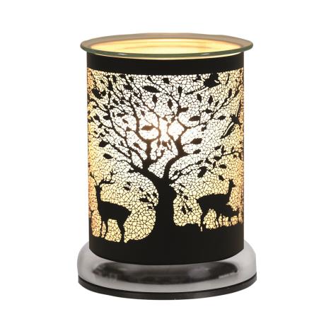 Aroma Black Woodland Deer Cylinder Electric Wax Melt Warmer  £21.59