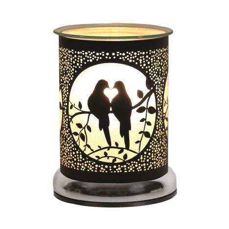 Aroma Black Doves Cylinder Electric Wax Melt Warmer  £21.59