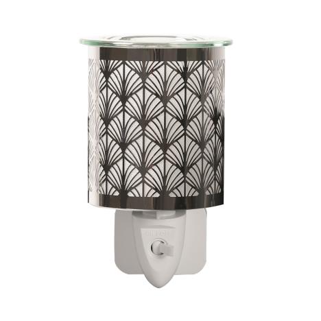 Aroma Chrome Fan Plug In Wax Melt Warmer  £13.04