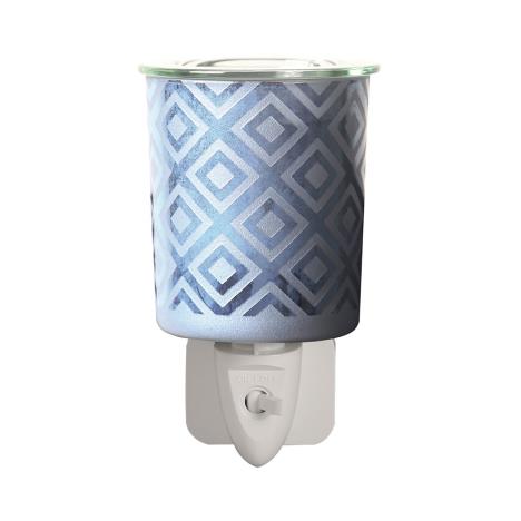 Aroma Blue Diamond Plug In Wax Melt Warmer  £13.04