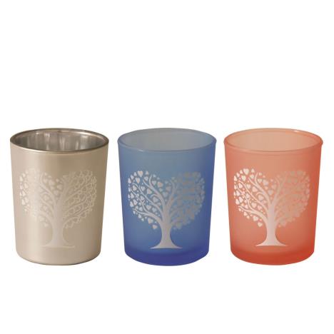 Aroma Heart Tree 3 Tealight & Votive Holder Set  £6.29