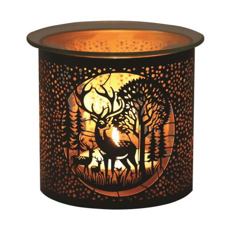 Aroma Black & Gold Deer Family Jar Sleeve & Wax Melt Warmer  £6.29